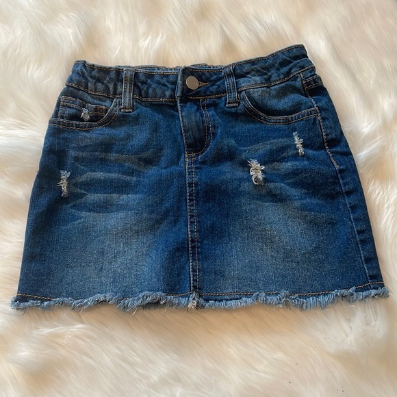 Total Girl Denim Skirt (Size 8) - Picture 1 of 5